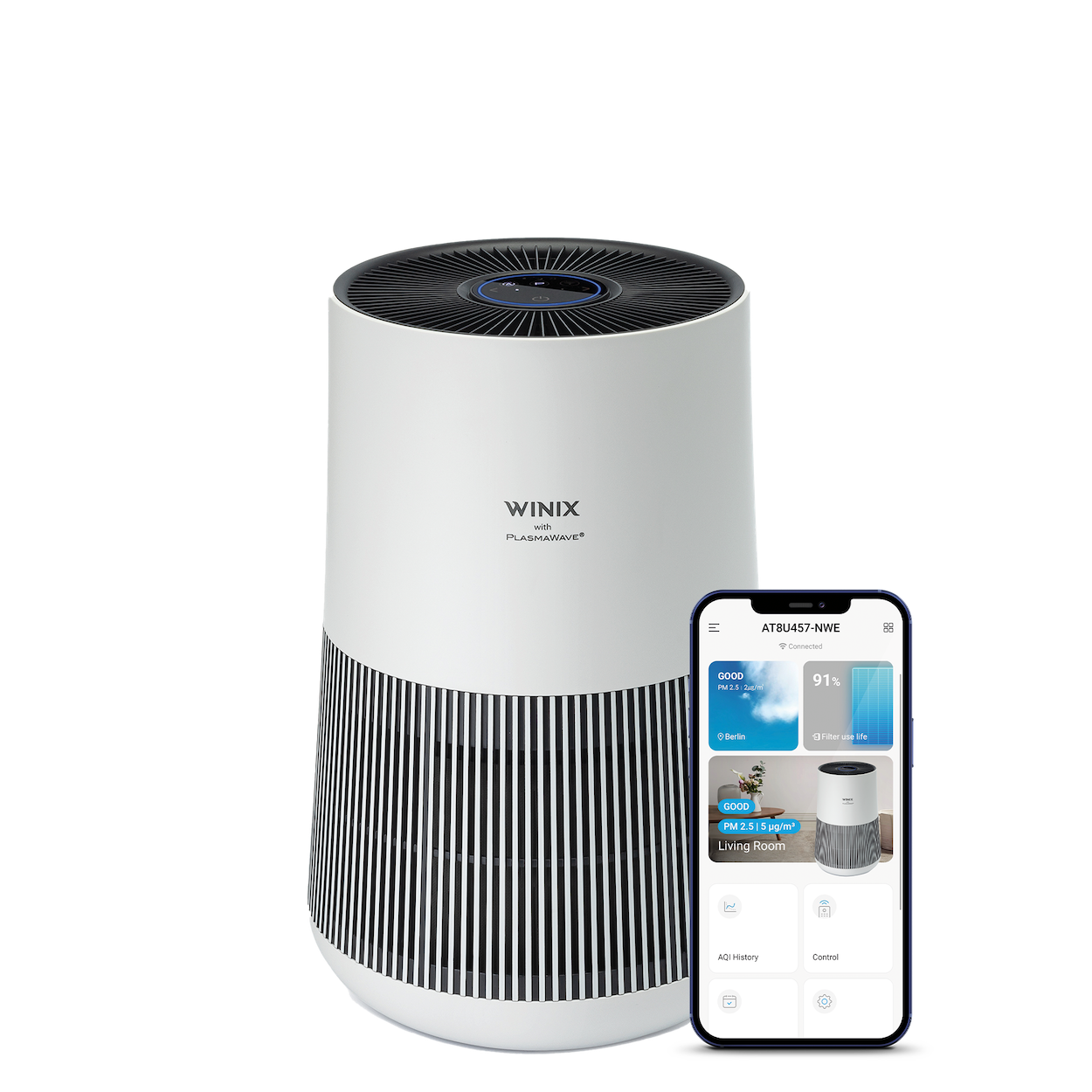 Характеристики и цени WINIX T500 WIFI - clearair.bg